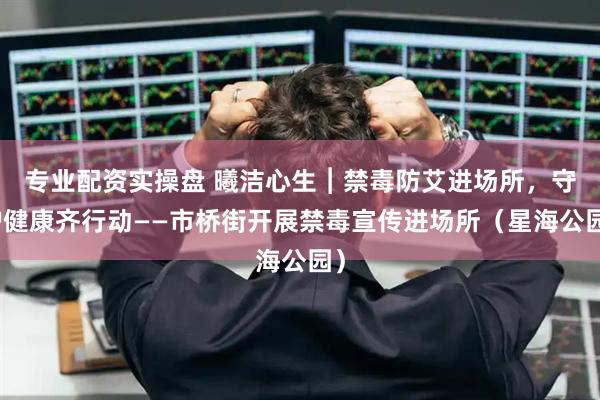 专业配资实操盘 曦洁心生︱禁毒防艾进场所，守护健康齐行动——市桥街开展禁毒宣传进场所（星海公园）